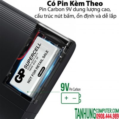 Bộ Test cáp mạng Ugreen 10950, thích hợp cho cáp mạng RJ45,RJ11/12 Ugreen 10950 Chính hãng cao cấp