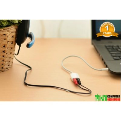 Cáp chia Audio 1 ra 2 đầu 3,5mm chính hãng Ugreen UG 10738