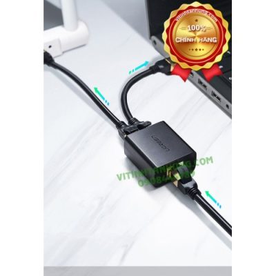 Hộp chia RJ45 + IPTV Cao Cấp Chính Hãng Ugreen 50923 (Bộ 2 cái)