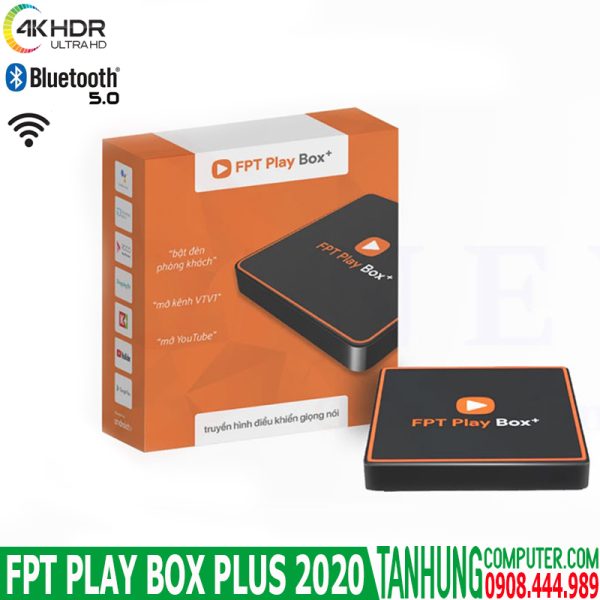 FPT Play box 2020 hổ trợ 4K@60Hz DDR 2GB Rom16GB -Android TV10-Amlogic 905X2,Mali G31 MP2 850Mhz