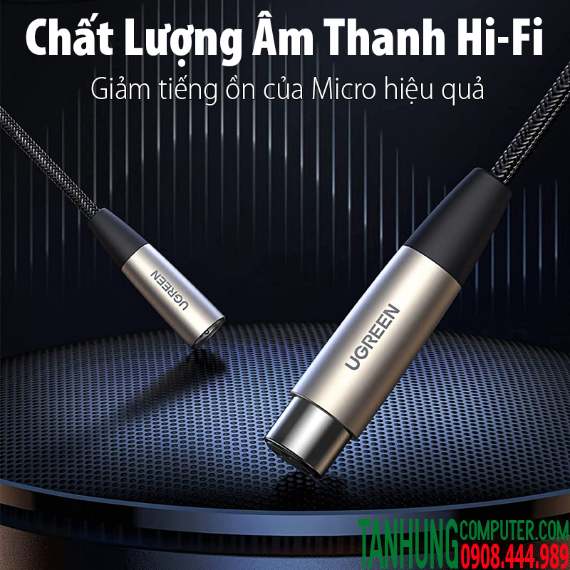 20499203-1 day-noi-dai-mic-xlr-6mm-10m-ugreen-20714
