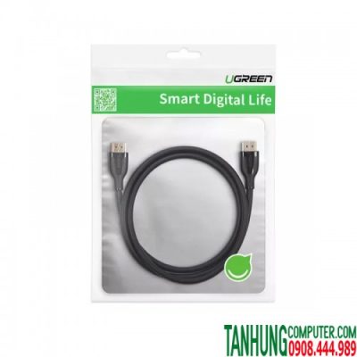 Cáp HDMI 2.0 Ugreen 60440 dài 2M độ phân giải 4K@60Hz Cao Cấp (Hỗ trợ ARC)