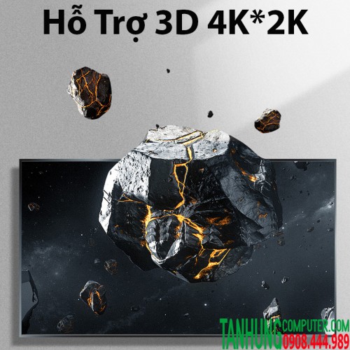 Cáp HDMI 1.4 Ugreen 60820 dài 1.5m Hỗ Trợ 3D 4K*2K