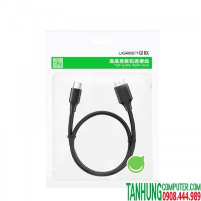 Cáp USB Type C to Micro USB 3.0 dài 1M cao cấp Ugreen 20103