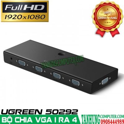 Bộ Chia VGA 1 Vào 4 Ra Cao Cấp Ugreen 50292