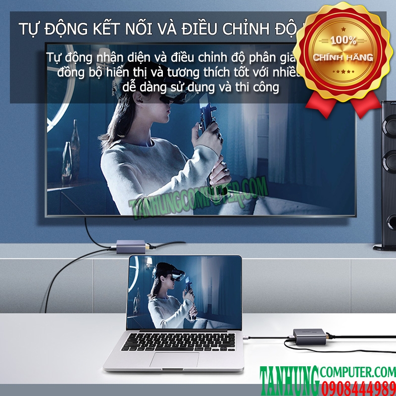 bo-chuyen-hdmi-qua-cap-mang-50m-ho-tro-fullhd-1080p60hz-ugreen-50739