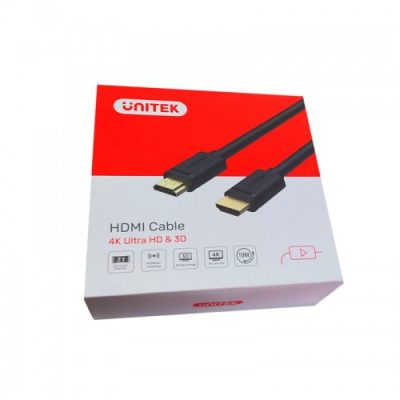 Cáp HDMI UNITEK Y-C 142M dài 10met (4k Ultra HD1.4v & 3D) Chính Hãng
