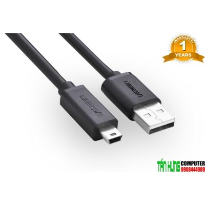 Cáp Mini USB 2.0 Ugreen 10340 dài 3m chính hãng