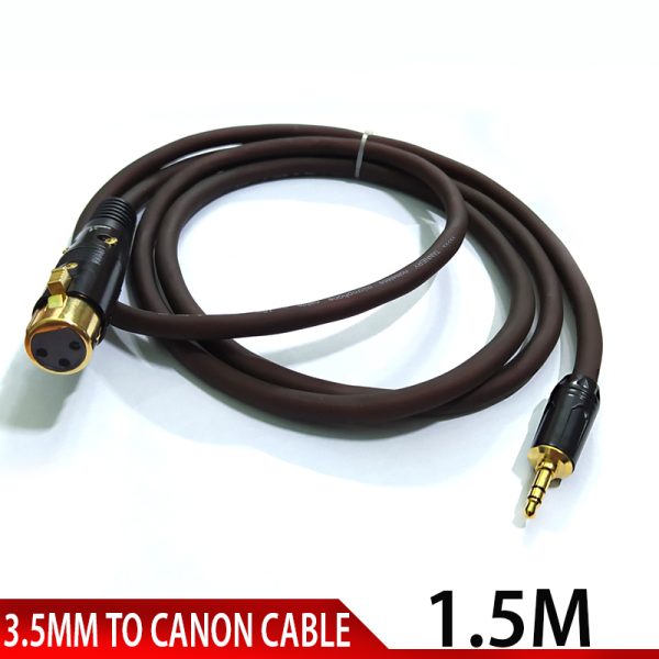 DÂY THU ÂM CX6 CANON SANG 3.5mm (XLR-3.5mm) dài 1.5 mét