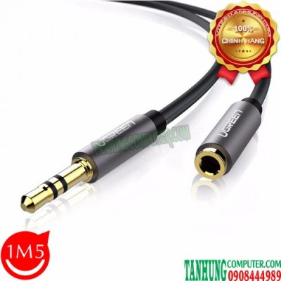 Cáp Audio 3.5mm nối dài 1M5 cao cấp Ugreen 10593