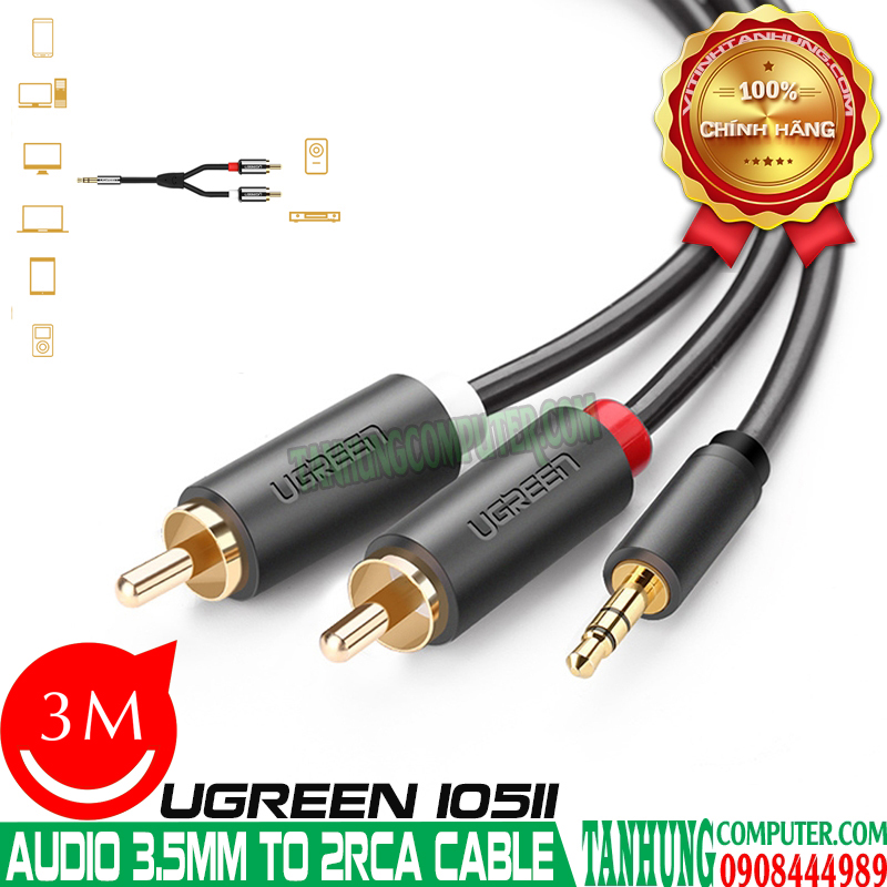 cap-audio-3-5mm-to-2-rca-dai-3m-cao-cap-ugreen-10512