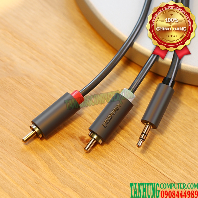 cap-audio-3-5mm-to-2-rca-dai-5m-cao-cap-ugreen-10513