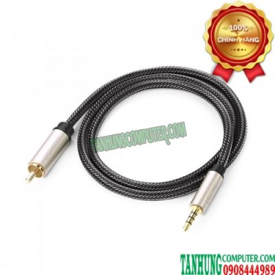 Cáp Audio 3.5mm to RCA Coalxial 5M Ugreen 20735