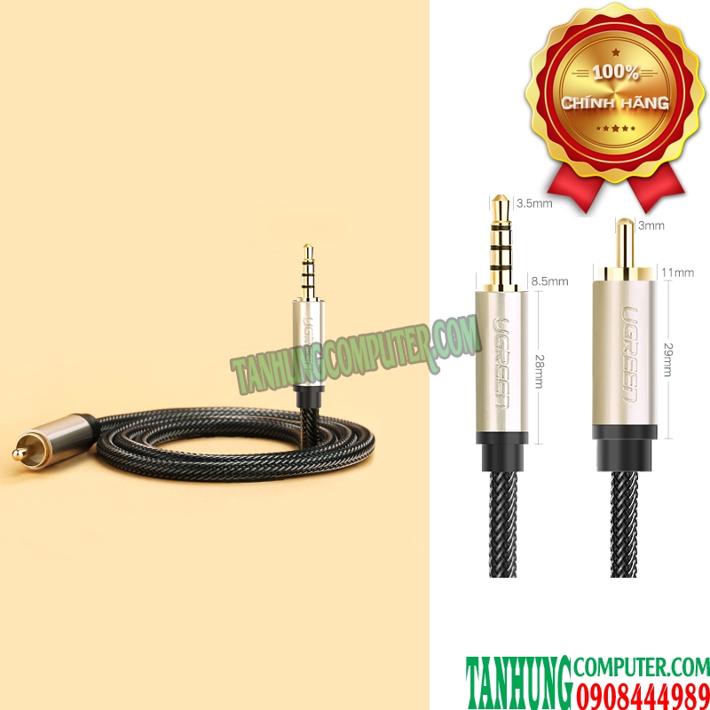 cap-audio-3-5mm-to-coalxial-1m-ugreen-20731