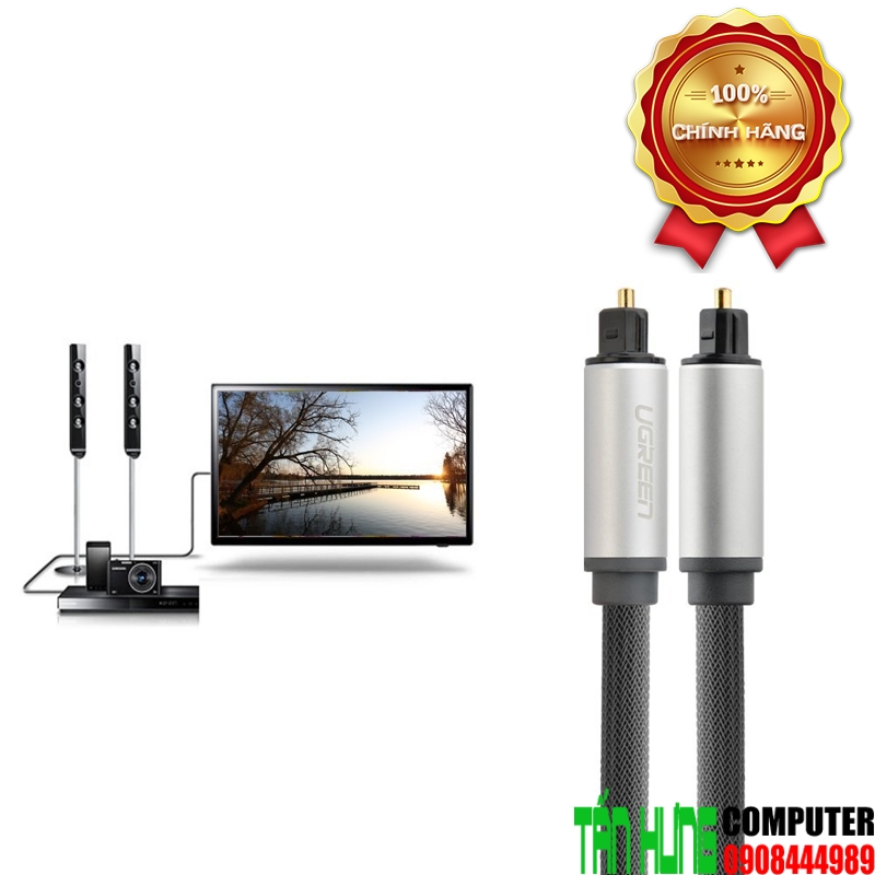 cap-audio-quang-toslink-optical-1m-ugreen-10539-vo-nhom