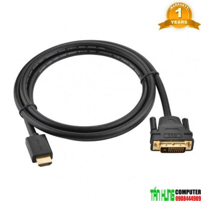 Cáp HDMI to DVI 24+1 Ugreen 10138 dài 10M (2 chiều)