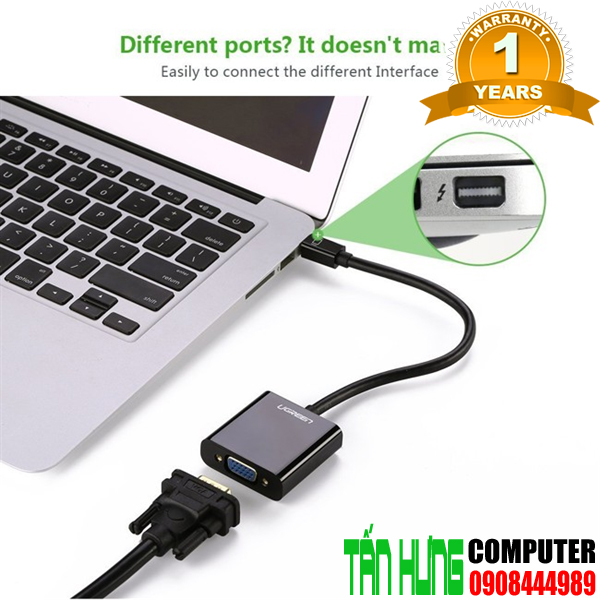 cap-chuyen-doi-mini-displayport-to-vga-cao-cap-chinh-hang-ugreen-10459