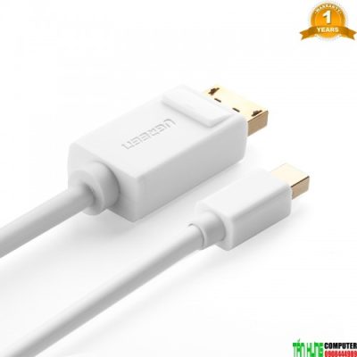 Cáp chuyển Mini Displayport To Displayport dài 3M cao cấp Ugreen 10423