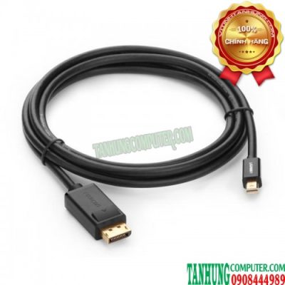 Cáp chuyển Mini Displayport To Displayport 4K@60Hz dài 2M cao cấp Ugreen 10433