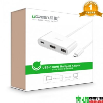 Cáp Chuyển USB-C to HDMI Cao Cấp Ugreen 30377