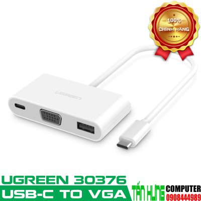 Cáp Chuyển USB-C to VGA Cao Cấp Ugreen 30376