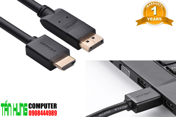 cap-displayport-to-hdmi-ugreen-cao-cap-chinh-hang-ug-10202