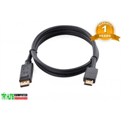 Cáp Displayport 1.2 to HDMI 4Kx2K Ugreen 10203 cao cấp dài 3M