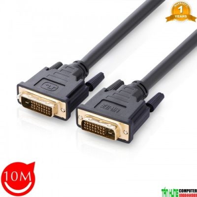 Cáp DVI 24+1 Dài 10M Cao Cấp Chính Hãng Ugreen 11609