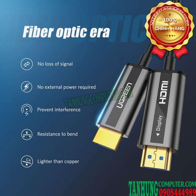 HDMI 2.0 FIBER OPTICAL UGREEN 50715