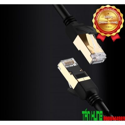 Cáp Mạng Cat 7 STP Dài 15M cao cấp Ugreen 11274 Dây Tròn
