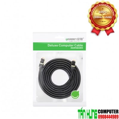 Cáp Mạng Cat 7 STP Dài 15M cao cấp Ugreen 11274 Dây Tròn