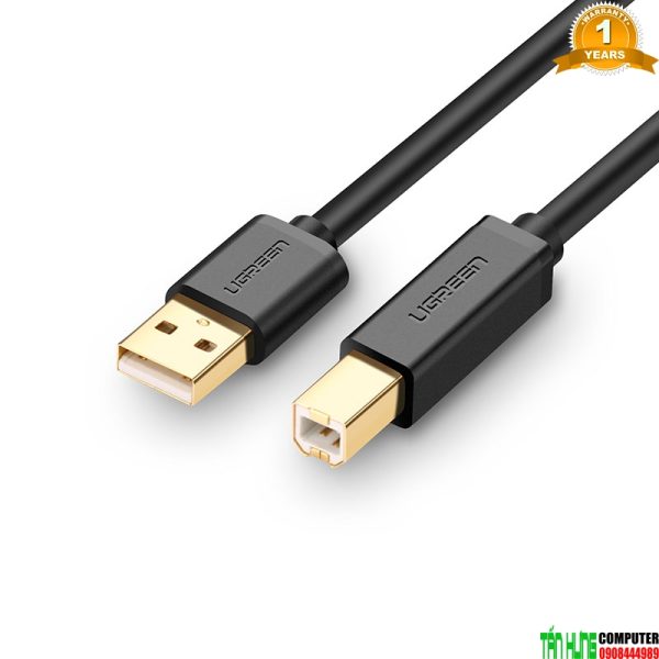 Cáp máy in USB 2.0 cao cấp dài 5M Ugreen 10352