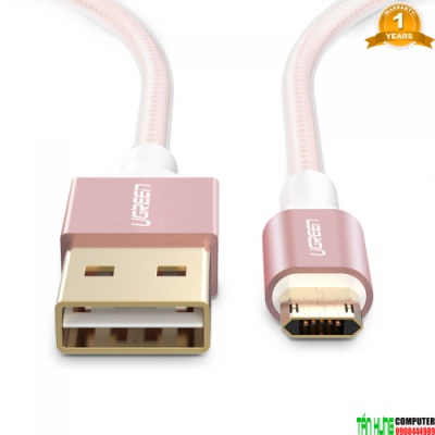 Cáp sạc Micro USB sang USB 2.0 dài 1m Ugreen 30855