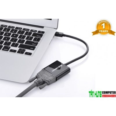 Cáp Mini Displayport To DVI 24+5(Activer Eyefinity Technology, Multi DVI) Ugreen 10448 FullHD