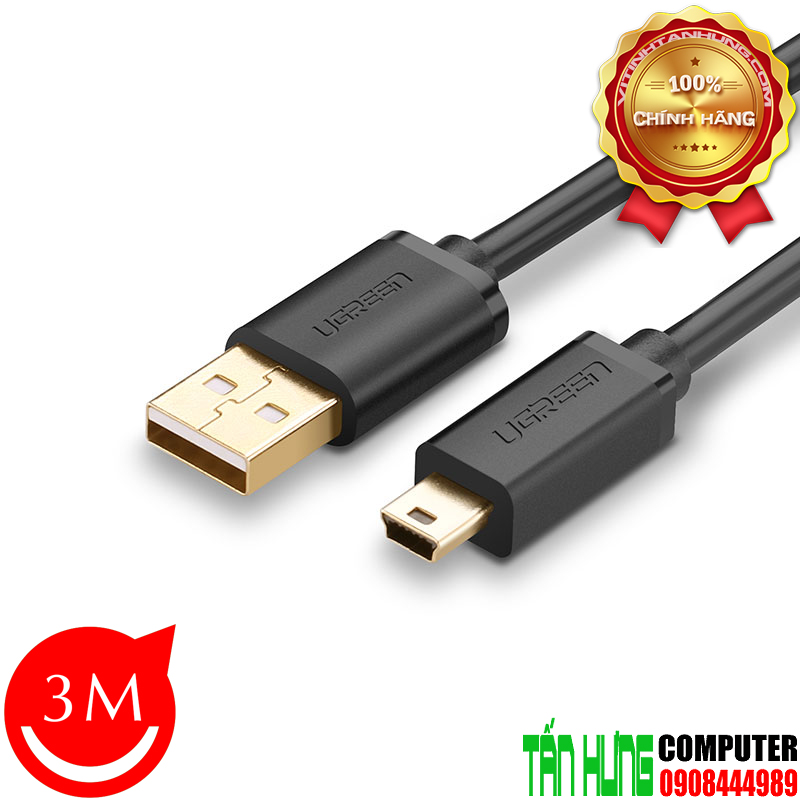 cap-mini-usb-3m-cao-cap-ugreen-10386