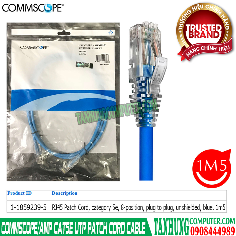 cap-nhay-patch-cord-commscope-amp-cat5e-utp-dai-1-5m
