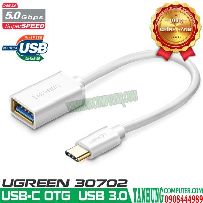 Cáp OTG USB TYPE-C USB 3.0 Cao Cấp Ugreen 30702