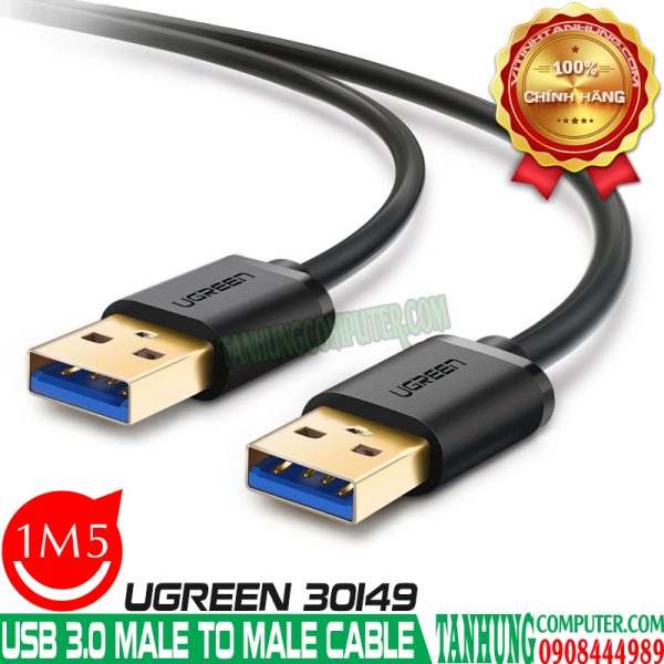 Cáp USB 3.0 1.5M Ugreen 30149 Cao cấp chính hãng