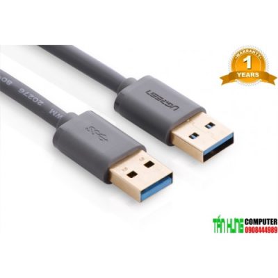 Cáp USB 3.0 Ugreen 10371 Hai đầu USB dài 2M Cao cấp chính hãng