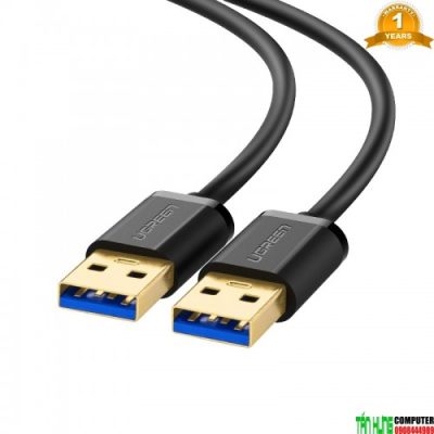 Cáp USB 3.0 Ugreen 10370 Hai đầu USB dài 1M Cao cấp chính hãng