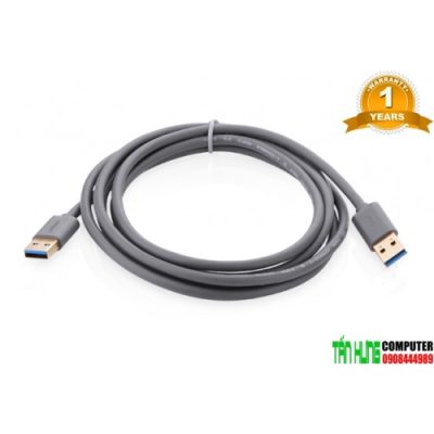 Cáp USB 3.0 Ugreen 10371 Hai đầu USB dài 2M Cao cấp chính hãng