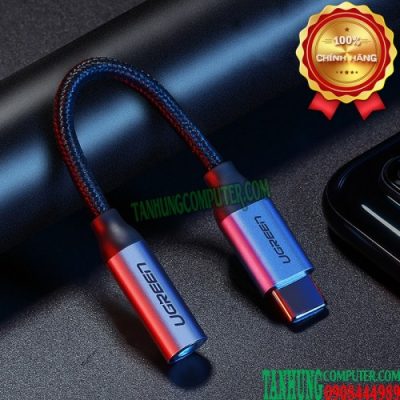 Cáp USB-C Sang Cổng Âm Thanh 3.5mm Cao Cấp Ugreen 30632