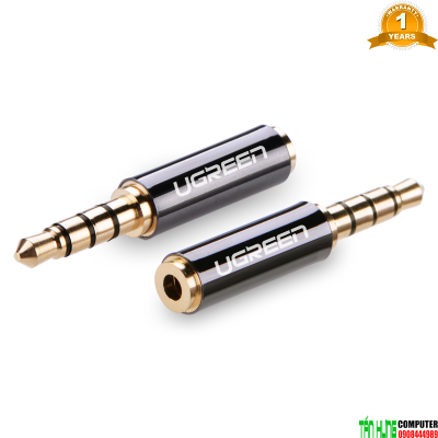 Đầu chuyển Audio 3.5mm to 2.5mm Ugreen 20502 cao cấp