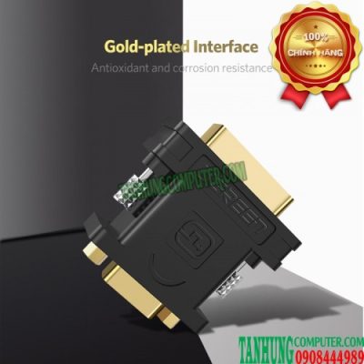 Đầu chuyển DVI-I 24+5 to VGA Cao Cấp Ugreen 20122