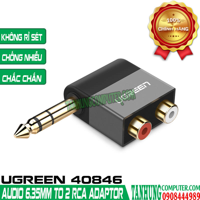 dau-chuyen-stereo-6-35mm-sang-2-bong-sen-rca-l-r-cao-cap-ugreen-40846