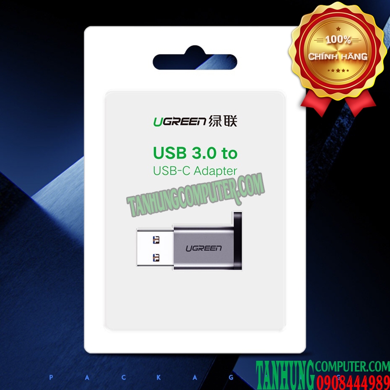 dau-chuyen-usb-3-0-to-usb-c-3-1-female-cao-cap-ugreen-50533