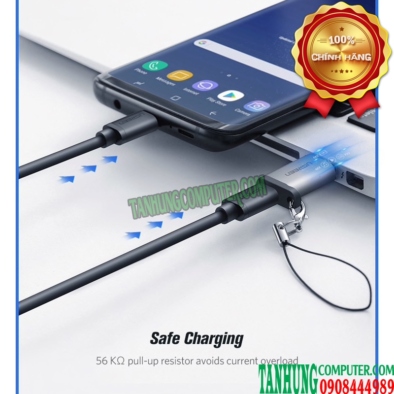 dau-chuyen-usb-3-0-to-usb-c-3-1-female-cao-cap-ugreen-50533