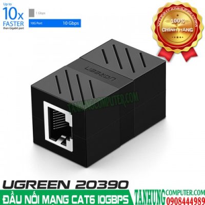 Đầu Nối Dây Mạng Cat6 10Gbps Ugreen 30717 Cao Cấp Chính Hãng (Hộp 5 cái)