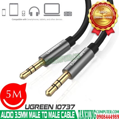 Dây Audio 3.5mm dài 5M Cao Cấp Ugreen 10737