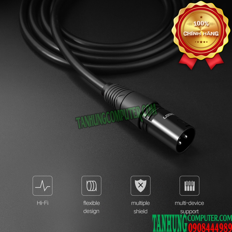 day-noi-dai-mic-xlr-6mm-10m-ugreen-20714